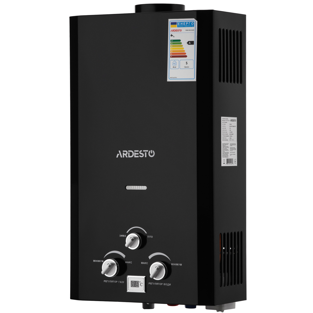 Проточний водонагрівач Ardesto TFGBH-10B-X1-BLACK