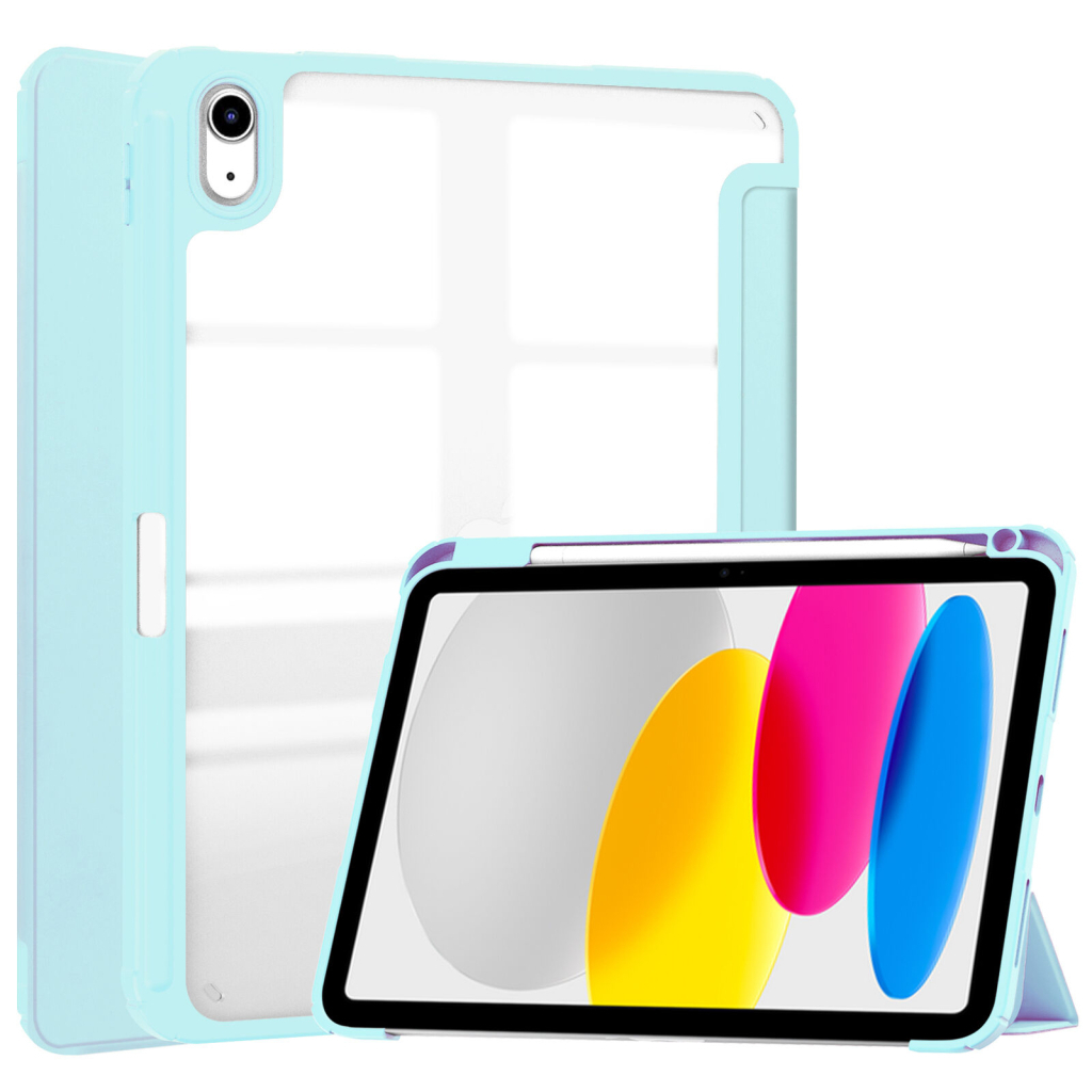 Чохол до планшета BeCover Soft Edge BeCover Apple iPad 10.9" 2022/24/11" 2025 Light Blue (709205)