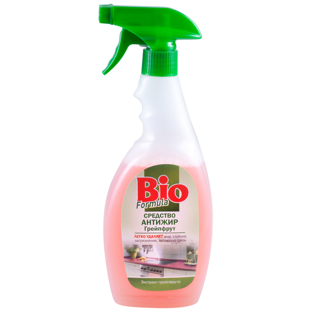 Спрей для чищення кухні Bio Formula Антижир Грейпфрут 500 мл (4823015932274)