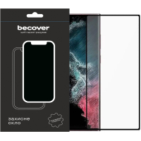 Скло захисне BeCover Samsung Galaxy S23 Ultra SM-S918 Black (709285)