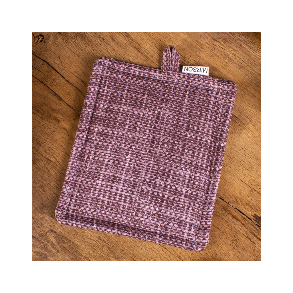 Кухонна прихватка MirSon рогожа/напівпанама №208 - Chocolate binding (2200006754091) Кухонна прихватка MirSon рогожа/напівпанама №208 - Chocolate binding (2200006754091)