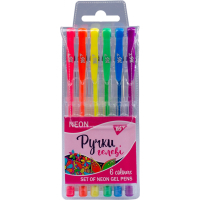 Yes Neon gel pen set of 6 (411706)
