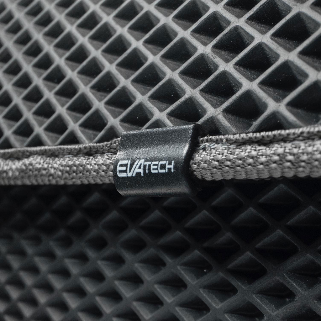 Сумка-органайзер EVAtech M-PRO 32x50x30 см. Ромб сірий з сірим кантом (BS13642OM3RGG)