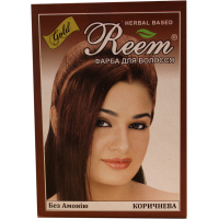 Hair dye Reem Gold Brown 60 g (8906029310071)