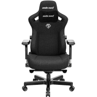 Крісло ігрове Anda Seat Kaiser 3 Fabric Size XL Black (AD12YDC-XL-01-B-CF)