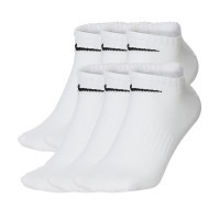 Socks Nike U NK EVERYDAY LTWT NS 6PR-BAND SX7679-100 38-42 6 pairs White (888408294791)