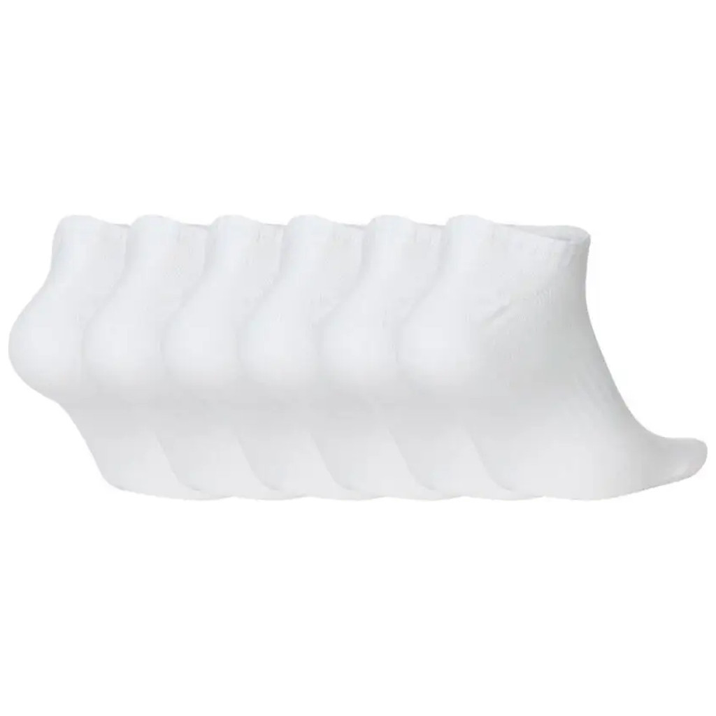 Шкарпетки Nike U NK EVERYDAY LTWT NS 6PR-BAND SX7679-100 38-42 6 пар Білі (888408294791)
