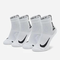 Socks Nike U NK MLTPLIER ANKLE 2PR - 144 SX7556-100 46-50 2 pairs White (194275663043)