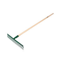 Verto rake 18 tines, width 47cm, 140cm, 1.3kg (15G058)