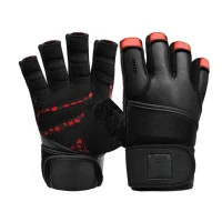 Gloves for fitness RDX L7 Micro Plus Red/Black XL (WGL-L7R-XL+)