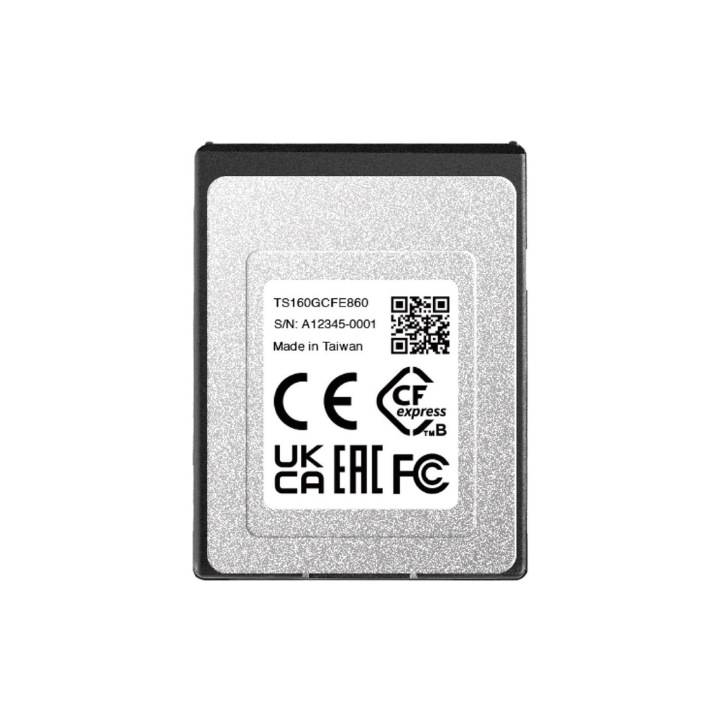 Карта пам'яті Transcend 160GB CFExpress Gen3x2 (TS160GCFE860)