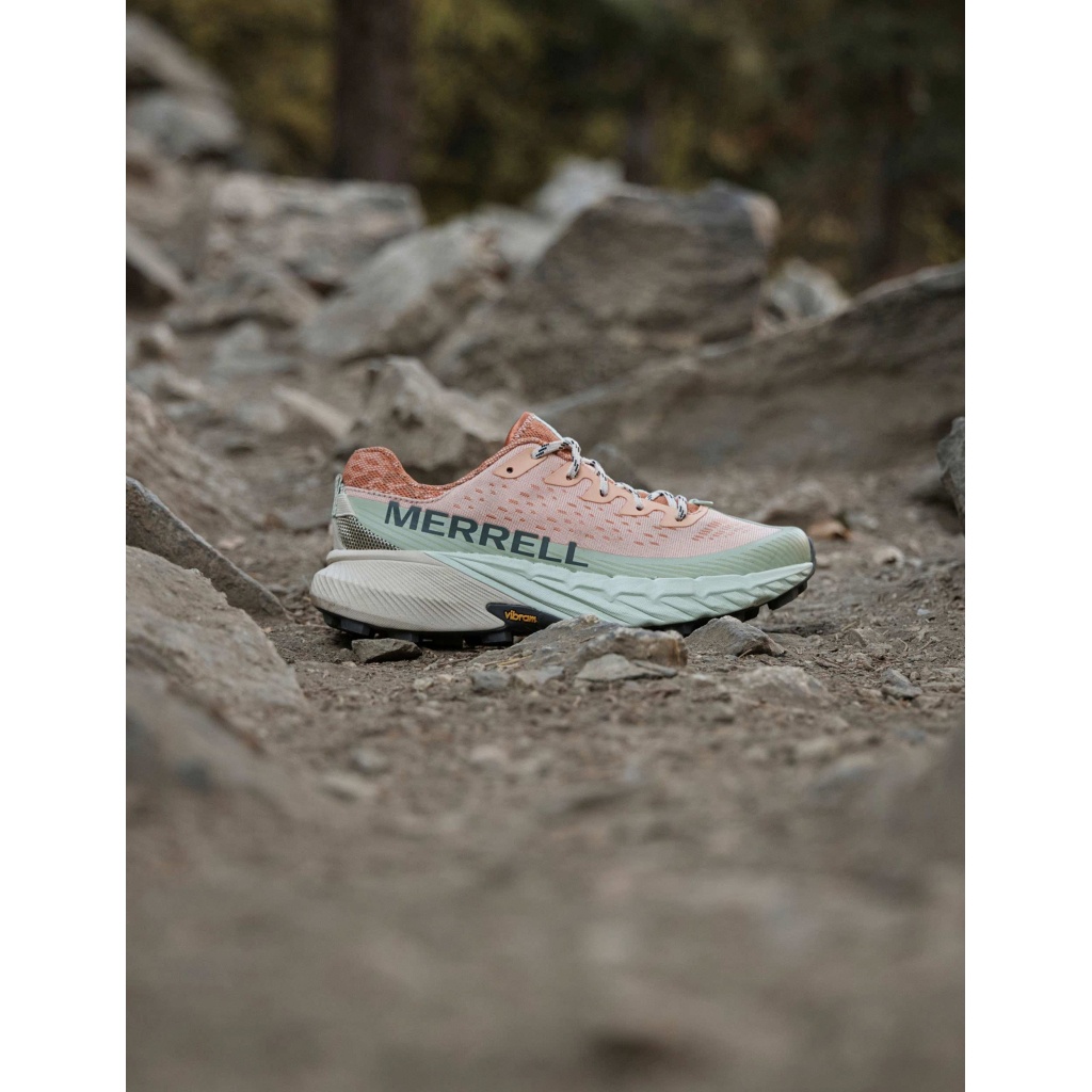 Кросівки Merrell Agility Peak 5 W peach/spray - 41 - персиковий/зелений (036.0627)