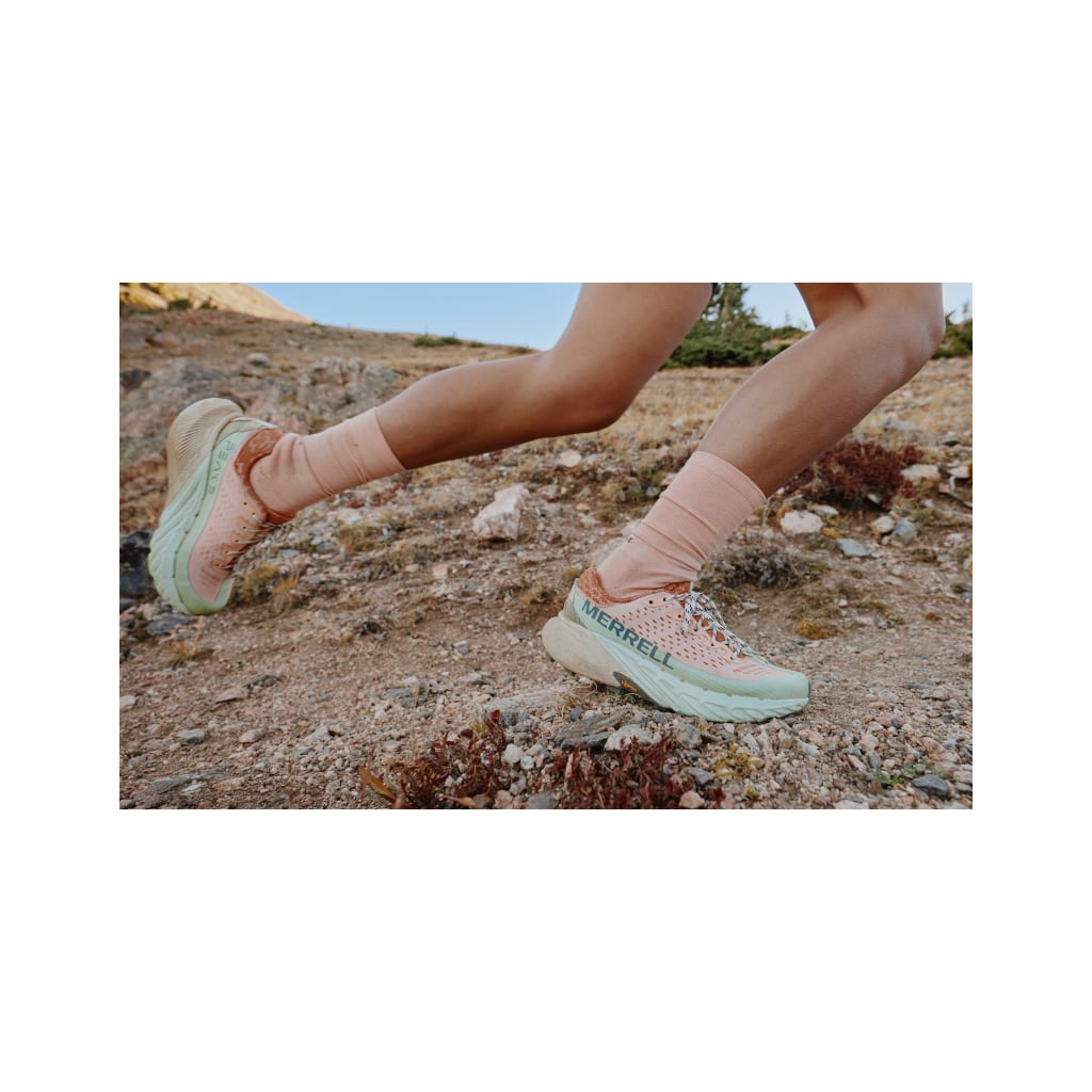 Кросівки Merrell Agility Peak 5 W peach/spray - 41 - персиковий/зелений (036.0627)