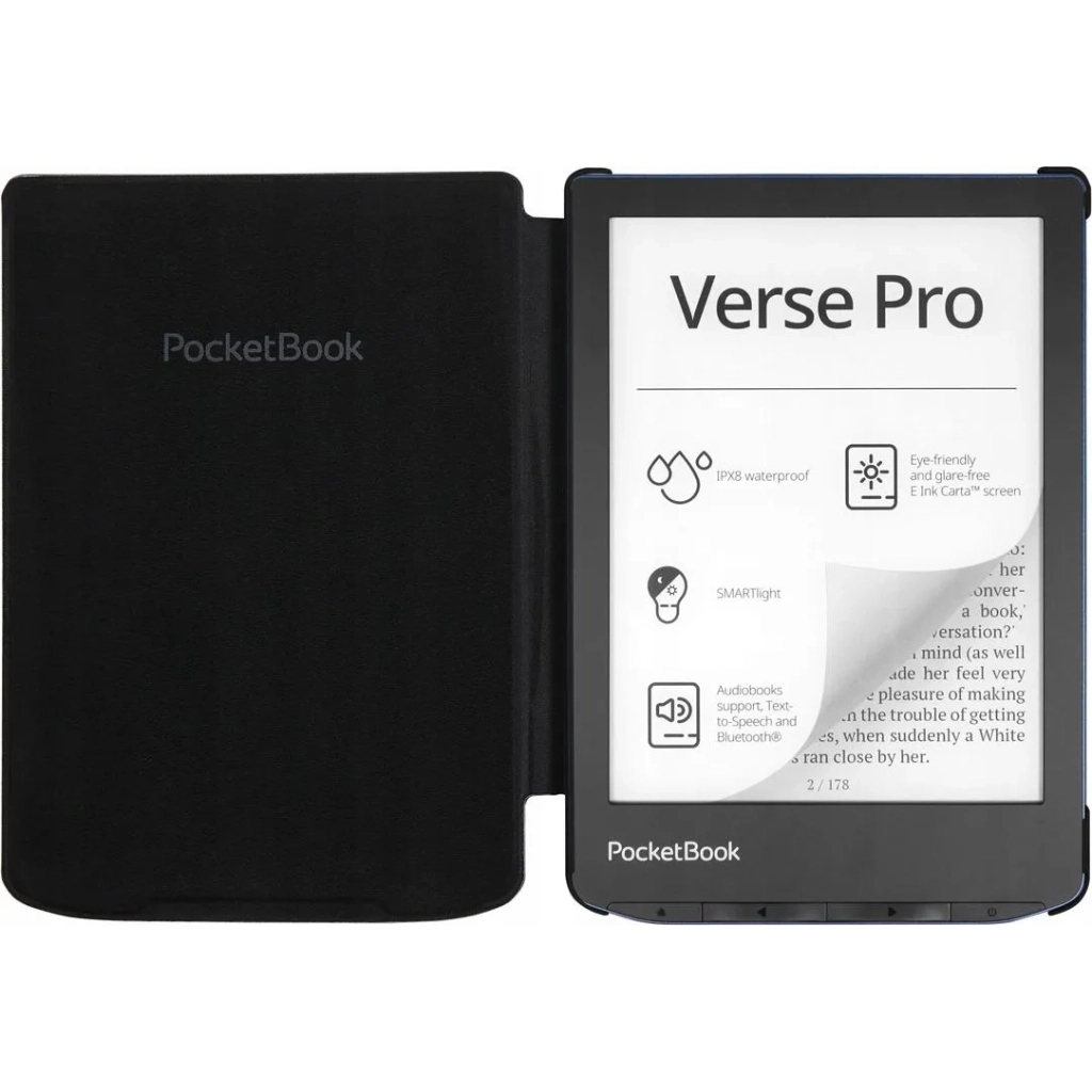 Чохол до електронної книги Pocketbook 6" Shell cover PB629/634 black (H-S-634-K-WW)