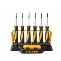 Set of screwdrivers Tolsen for precise work 8 pcs. SL1.5;2.0;2.5 PH000;00; 50 mm (20193)