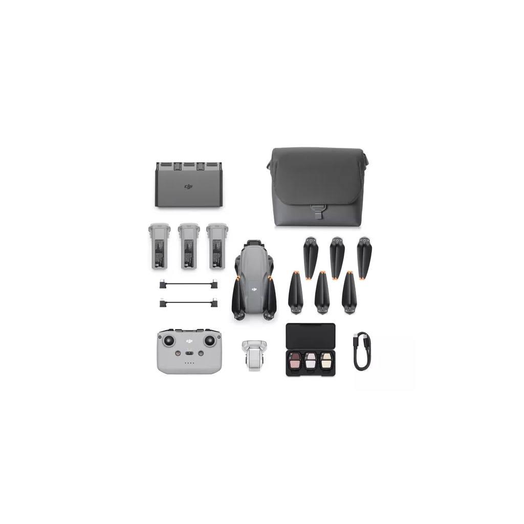 Квадрокоптер DJI Air 3S Fly More Combo (DJI RC-N3) пульт без дисплея (CP.MA.00000815.02)