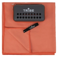 Travel towel Tribe made of microfiber in a cover Pocket Towel 50x100 M Brick-red (T-LC-0001-M-brick-red)