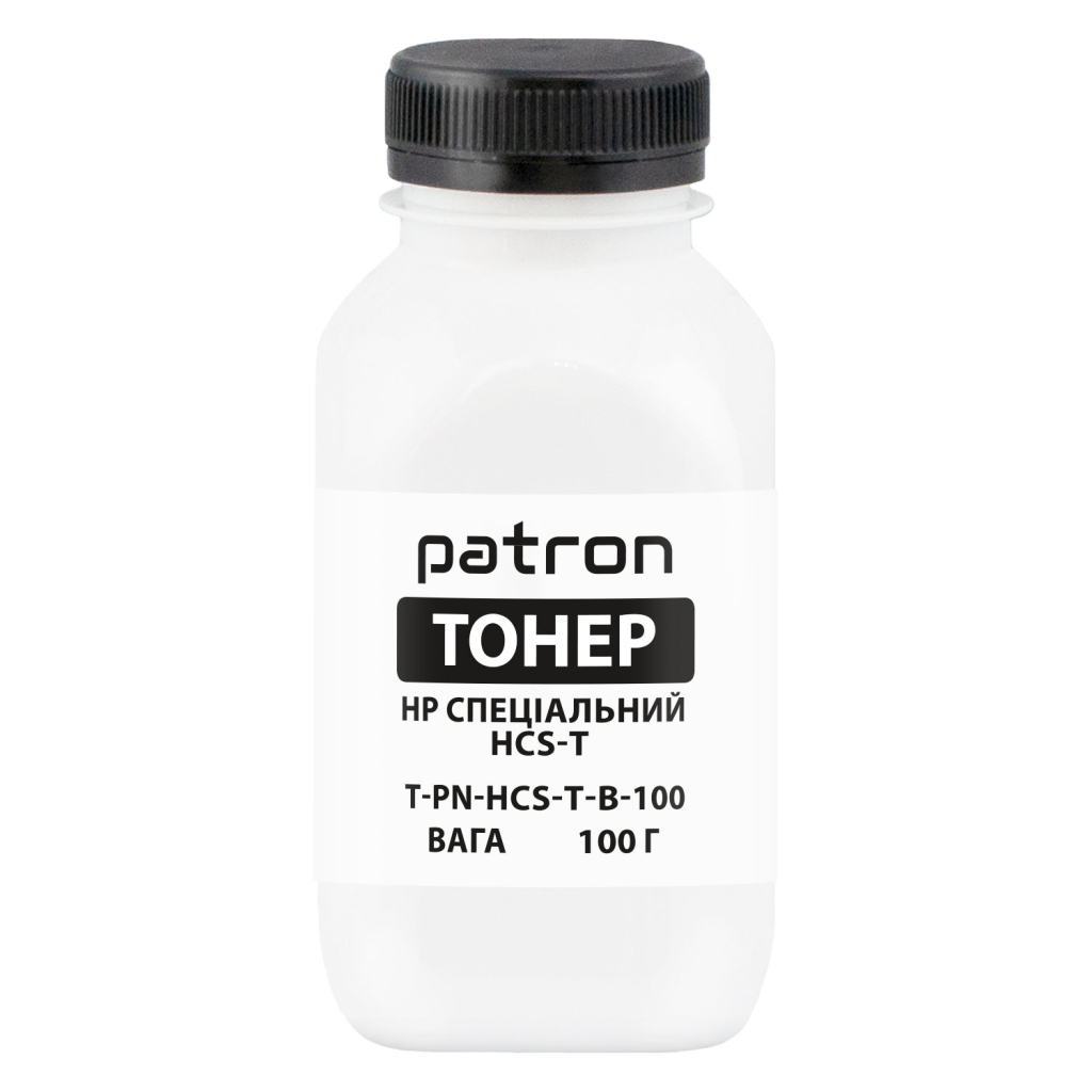 Тонер HP HCS-T, 100 г, black Patron (PN-HCS-T-B-100) Тонер HP HCS-T, 100 г, black Patron (PN-HCS-T-B-100)