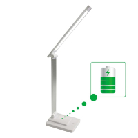 Настільна лампа Євросвітло LED акумуляторна Ridy-10-2-PWR 10 Вт біла