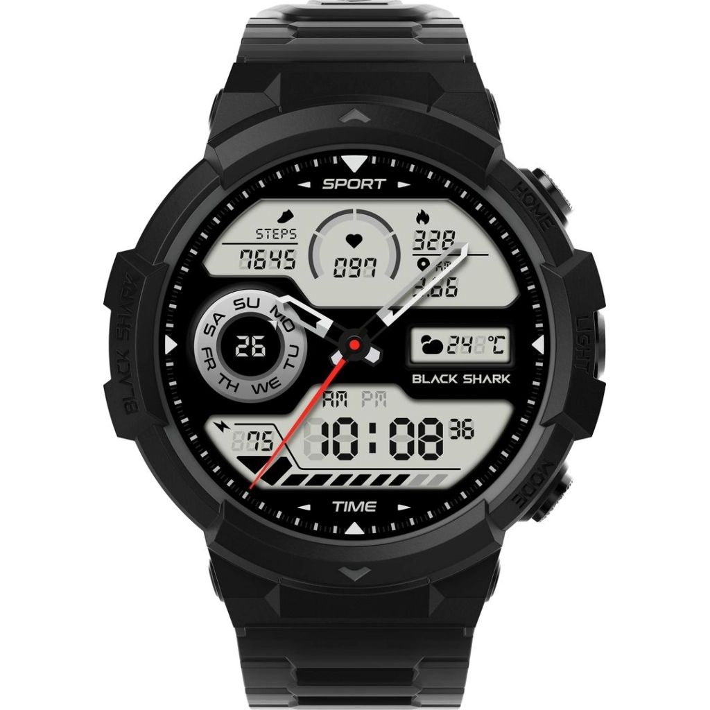 Смарт-годинник Black Shark GS3 Sport BS-W2402 Mist Black (1149171)