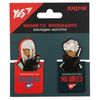 Bookmarks for books Yes magnetic Anime, cut out, 2 pcs (708400)