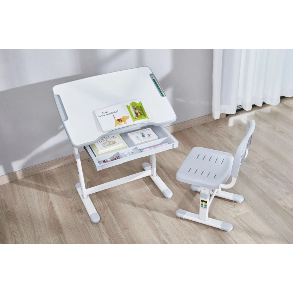 Парта зі стільцем Sector АФІНА Grey