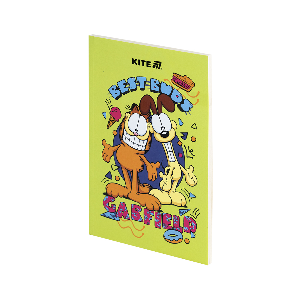 Блокнот Kite А5 Garfield 2 термобіндер, 64 аркуші, нелінований (GF25-193-2) Блокнот Kite А5 Garfield 2 термобіндер, 64 аркуші, нелінований (GF25-193-2)