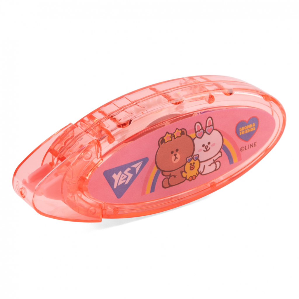 Коректор Yes стрічковий Line friends 5мм х 6м (340108) Коректор Yes стрічковий Line friends 5мм х 6м (340108)