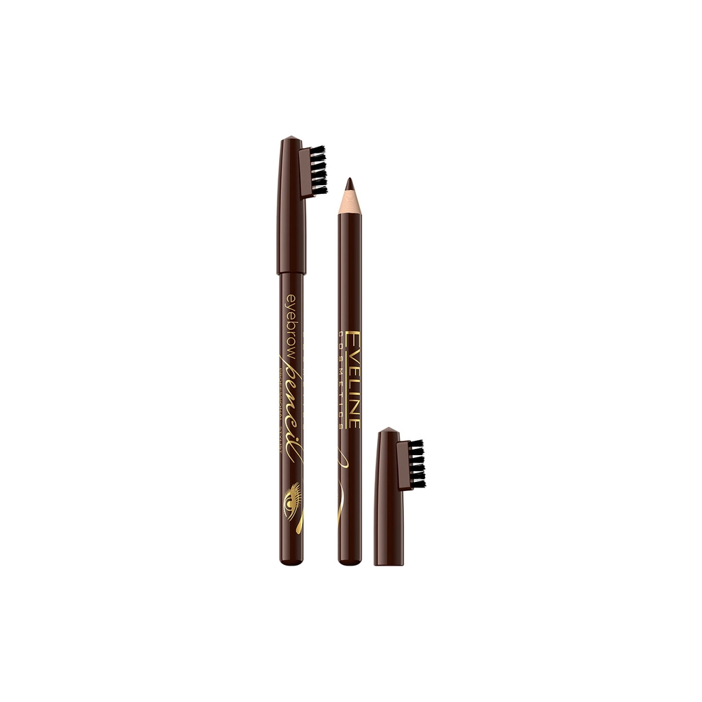 Олівець для брів Eveline Cosmetics Eyebrow Pencil Soft Brown (5901761991673)