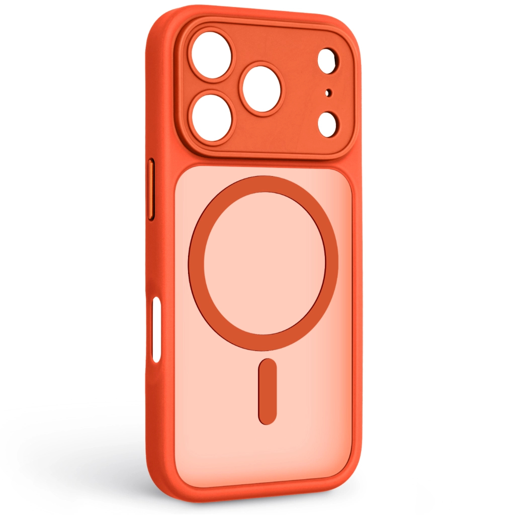 Чохол до мобільного телефона Armorstandart Lush MagCase Apple iPhone 17 Pro Orange (ARM87492) Чохол до мобільного телефона Armorstandart Lush MagCase Apple iPhone 17 Pro Orange (ARM87492)