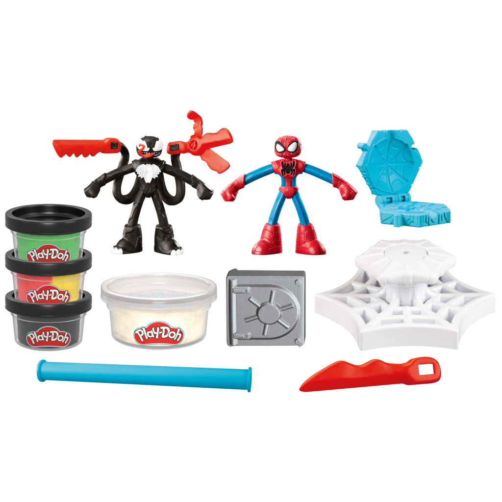 Набір для творчості Hasbro Play-Doh Marvel Спайдер-Мен Людина-павук (F9827) Набір для творчості Hasbro Play-Doh Marvel Спайдер-Мен Людина-павук (F9827)