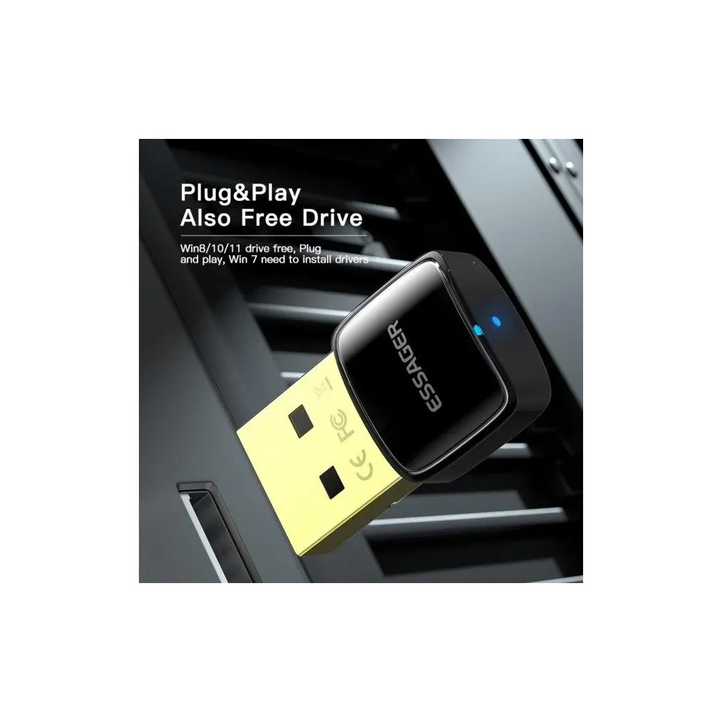 Bluetooth-адаптер Essager Starlord USB Bluetooth 5.0 Adapter Black (EBT50-XJ01-Z)