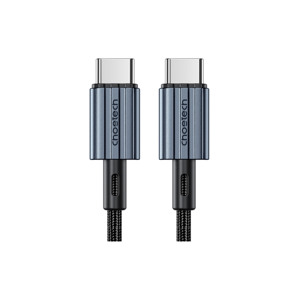 Дата кабель USB-C to USB-C 2.0m PD60W black Choetech (6932112105035) Дата кабель USB-C to USB-C 2.0m PD60W black Choetech (6932112105035)