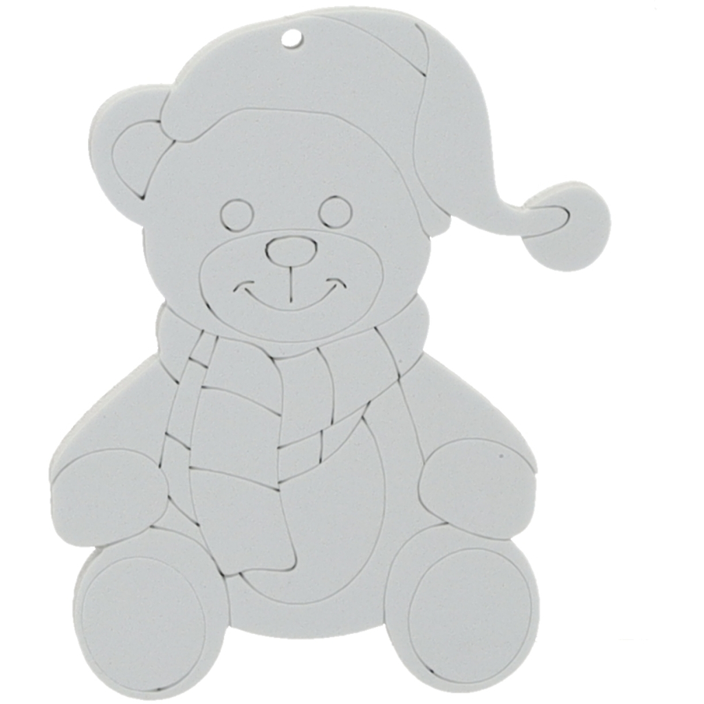 Ялинкова іграшка Chomik Комплект прикрас для розфарбовування 3шт 10см та фломас (5900779897120_2) Ялинкова іграшка Chomik Комплект прикрас для розфарбовування 3шт 10см та фломас (5900779897120_2)