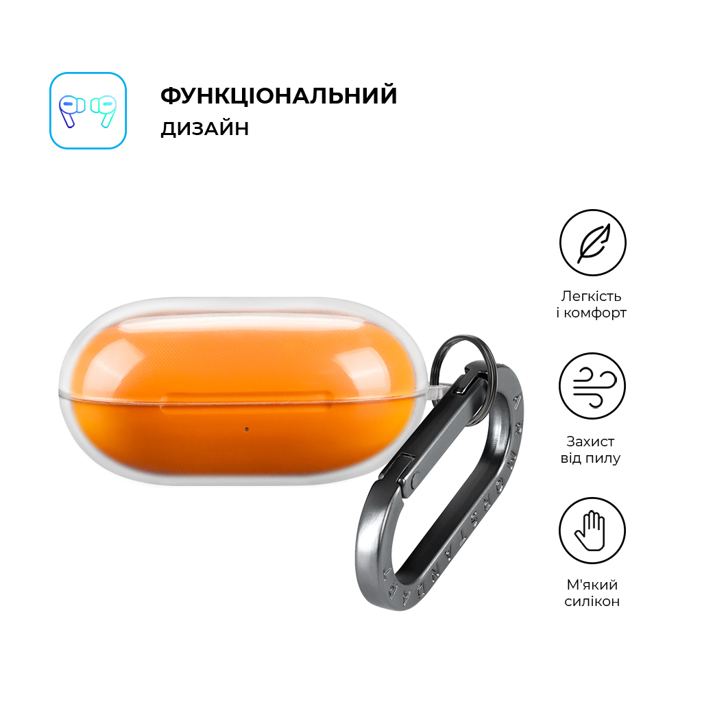 Чохол для навушників Armorstandart Air для Beats Powerbeats Pro 2 Clear (ARM83980) (ARM83980) Чохол для навушників Armorstandart Air для Beats Powerbeats Pro 2 Clear (ARM83980) (ARM83980)