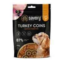 Treats for dogs Savory Puppy Coins With Turkey 100 g (4820261921090)