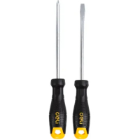 Set of 2 Deli magnetic screwdrivers (DL620002)