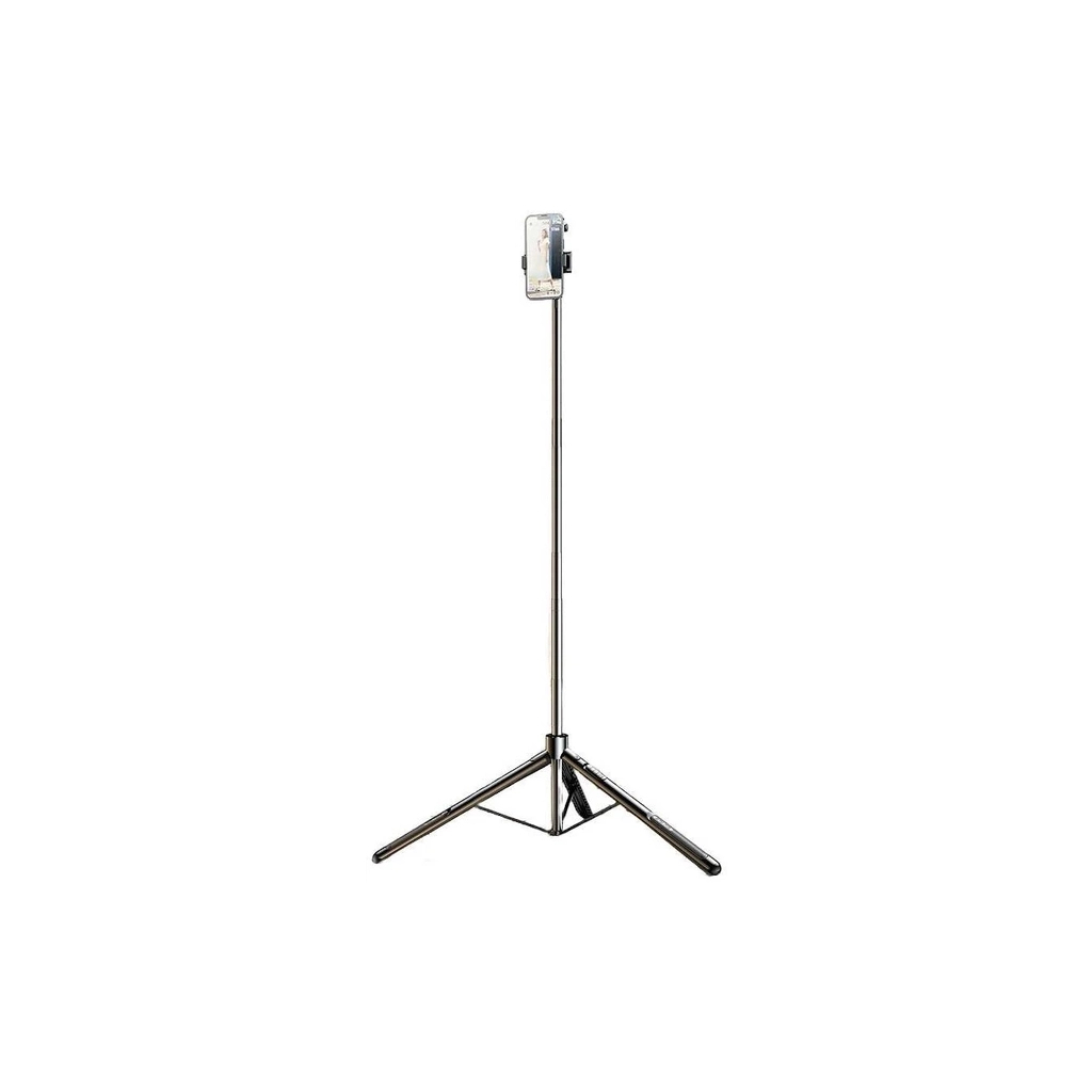 Монопод для селфі RTAKO трипод ZP220 Pro Ultra-Wide Angle Selfie Stick Black (6942063213376)