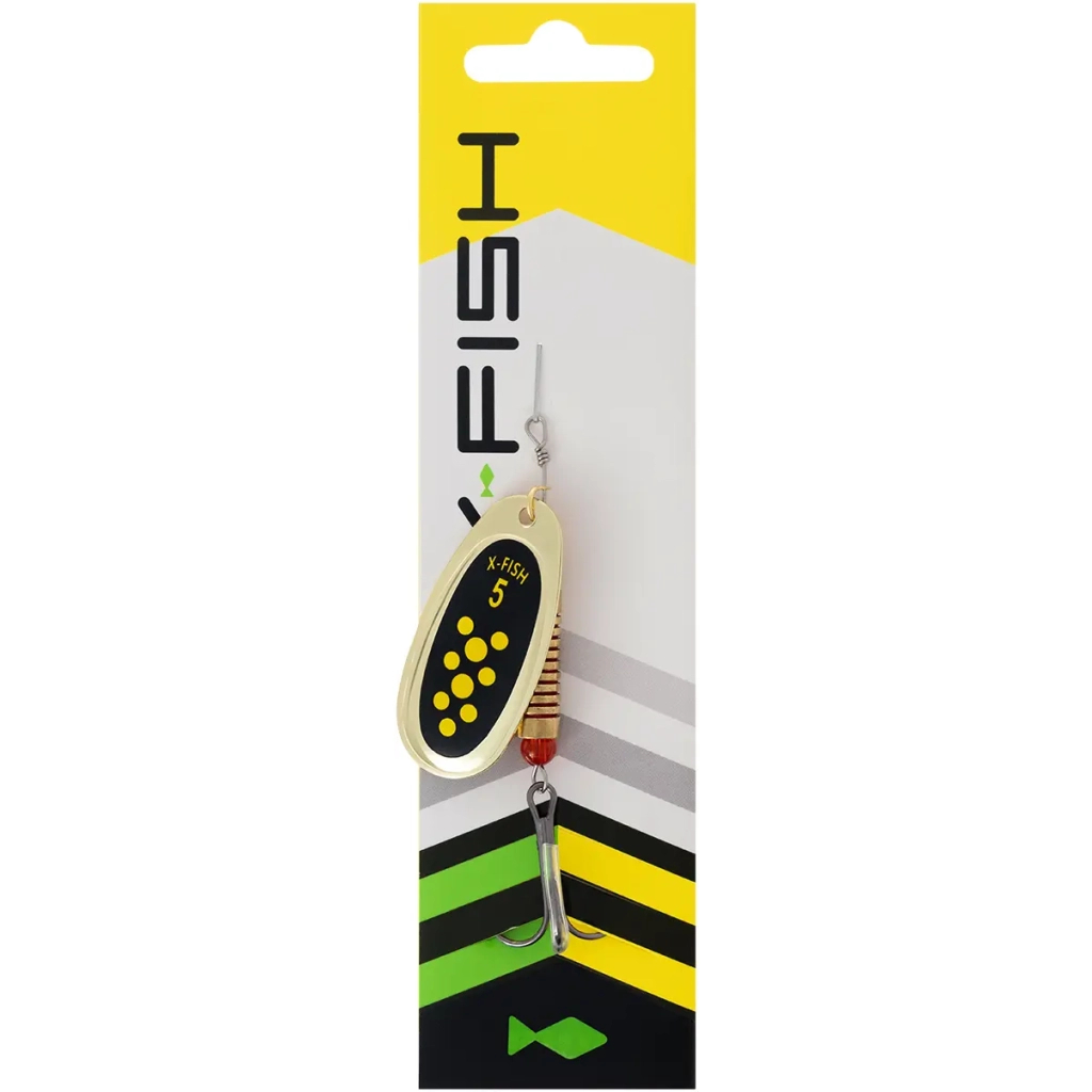Блешня X-Fish Spike 14.5g 5 Gold black lime (1917.06.36) Блешня X-Fish Spike 14.5g 5 Gold black lime (1917.06.36)