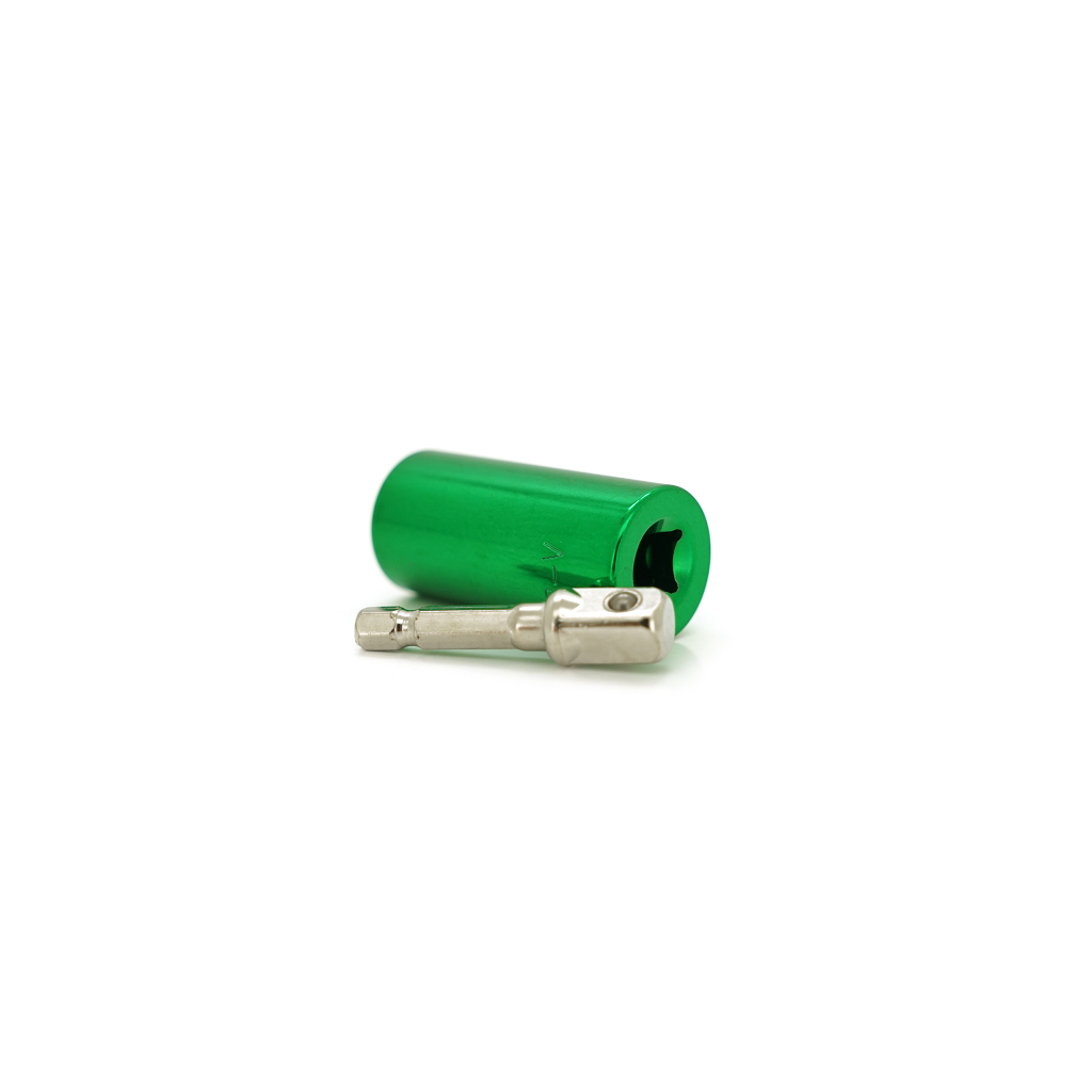 Насадка Voltronic універсальна для шуруповерта 7-19 mm (25*52) 3/4 Green (YT-UnScTGRN)