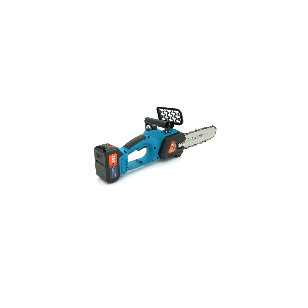 Ланцюгова пила Domotec Chain Saw 12*, 24V акумуляторна, 2xАКБ, ЗУ (Chain Saw 12/2)