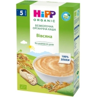 Baby porridge HiPP Organic Dairy-free oatmeal from 4 months 200 g (1123262)
