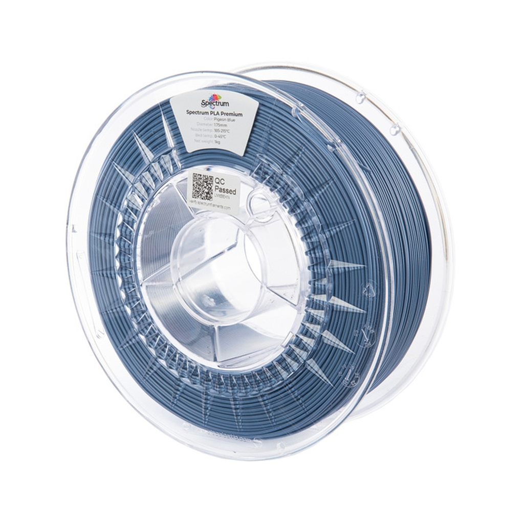 Пластик для 3D-принтера Spectrum PLA Premium 1.75mm 1kg Blue, Pigeon (80837)
