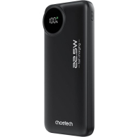 Батарея універсальна Choetech 10000mAh, 22.5W, PD, QC/3.0, Black (M15-B791-ACBK-NG)