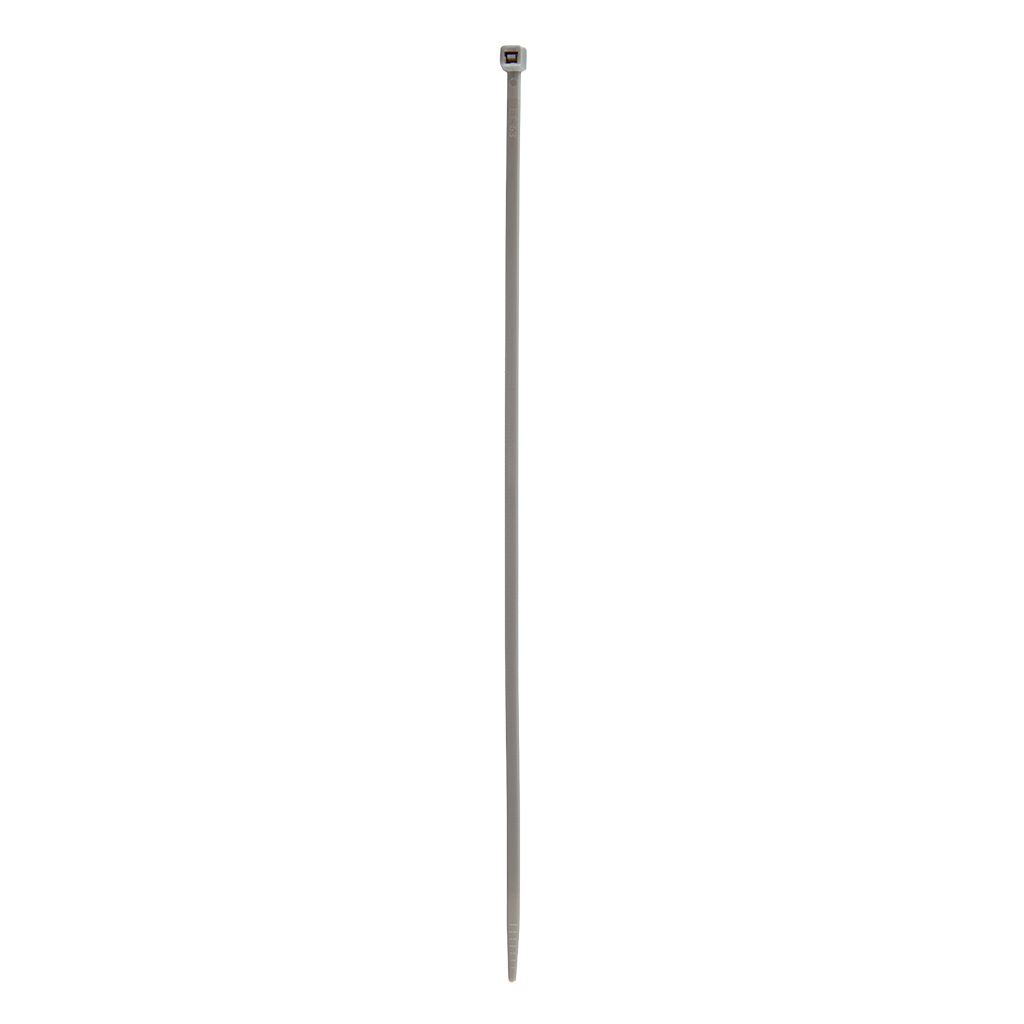 Стяжка Alloid 3.6х250мм, пластик, 100шт./уп., сірий (PC-36250G)
