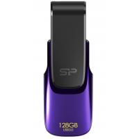 USB флеш накопичувач Silicon Power 128Gb Blaze B31 Purple USB 3.0 (SP128GBUF3B31V1U)