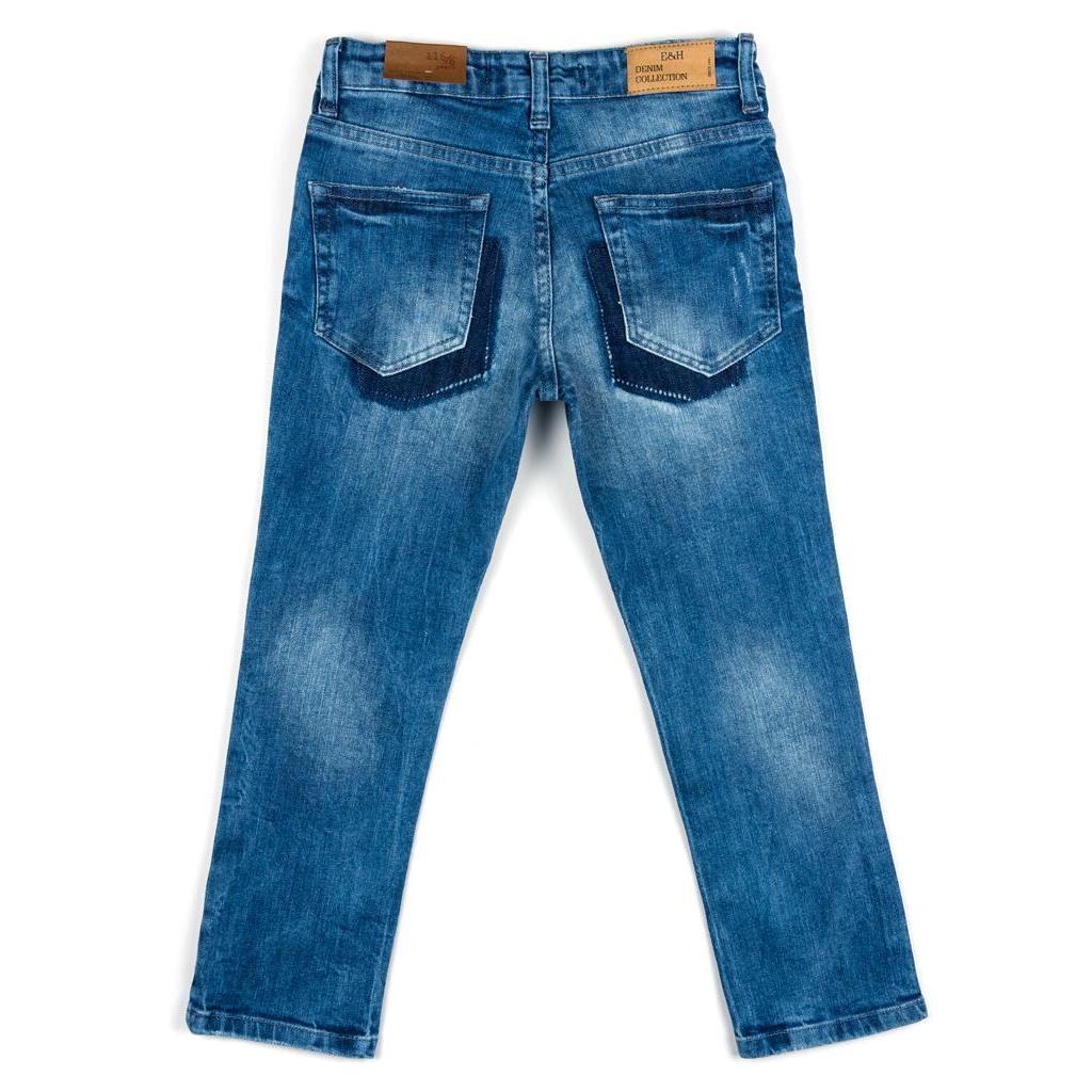 Штани дитячі Breeze джинсові з потертостями (OZ-18606-116B-blue)