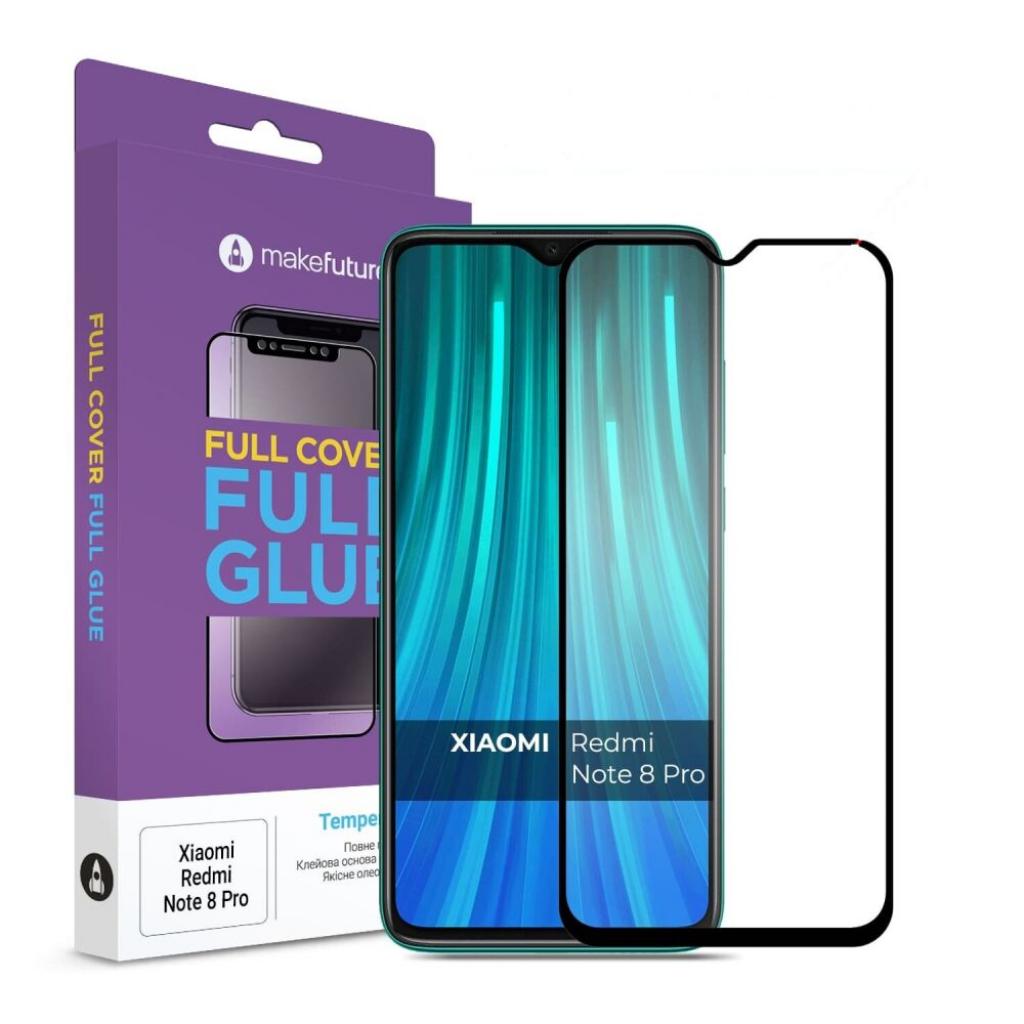 Скло захисне MakeFuture Xiaomi Redmi Note 8 Pro Full Cover Full Glue (MGF-XRN8P) Скло захисне MakeFuture Xiaomi Redmi Note 8 Pro Full Cover Full Glue (MGF-XRN8P)