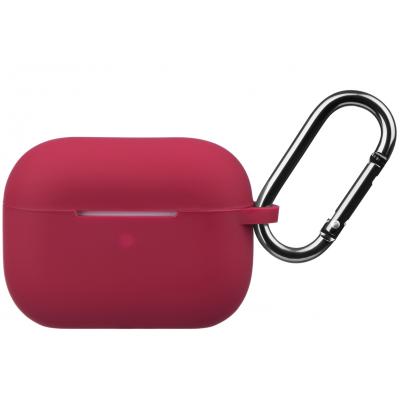 Чохол 2E для Apple AirPods Pro Pure Color Silicone 2.5 мм Cherry red (2E-PODSPR-IBPCS-2.5-CHR)