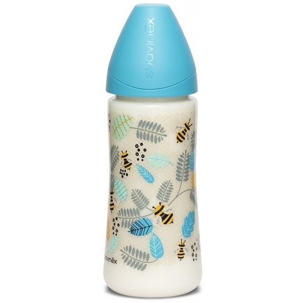 Пляшечка для годування Suavinex Крилаті історії 360 мл блакитна (304832) Пляшечка для годування Suavinex Крилаті історії 360 мл блакитна (304832)